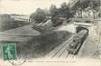 / CPA FRANCE 47 "Agen, pont canal, ligne Bordeaux Cette" / TRAIN