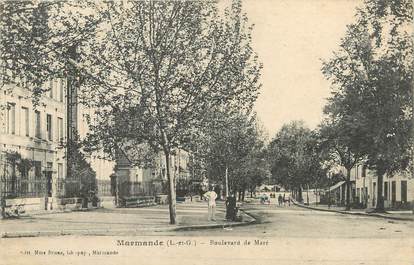 / CPA FRANCE 47 "Marmande, bld de Maré"