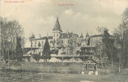 / CPA FRANCE 47 "Château de  Lisse"