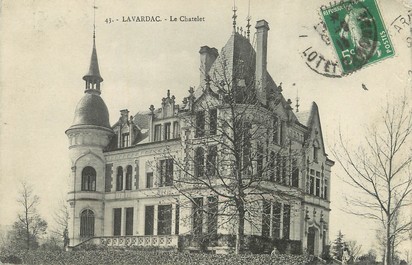 / CPA FRANCE 47 "Lavardac, le Chatelet"