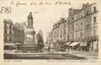 / CPA FRANCE 49 "Angers, place de la visitation et statue Marguerite d'Anjou" / TRAMWAY