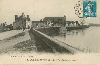 / CPA FRANCE 49 "Saint Clément des Levées, vue générale"