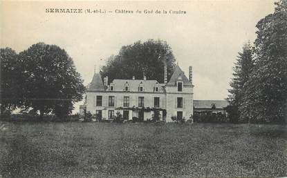 / CPA FRANCE 49 "Sermaize, château du Gué de la Coudre"