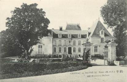/ CPA FRANCE 49 "Château de Sautré"