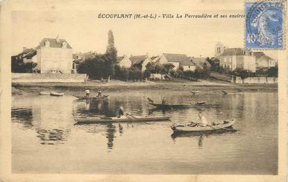 / CPA FRANCE 49 "Ecouflant, villa La Perraudières et ses environs"