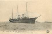 50 Manche / CPA FRANCE 50 "Cherbourg, visite de S.M Le Tsar" / BATEAU / RUSSIE