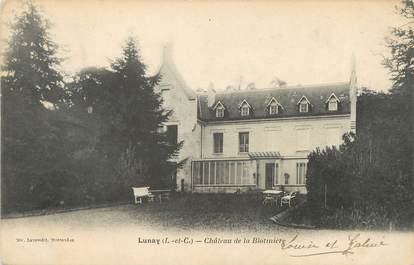 / CPA FRANCE 41 "Lunay, château de la Blotinière"