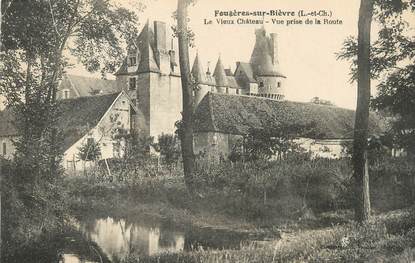 / CPA FRANCE 41 "Fougères sur Bièvre, le vieux château"