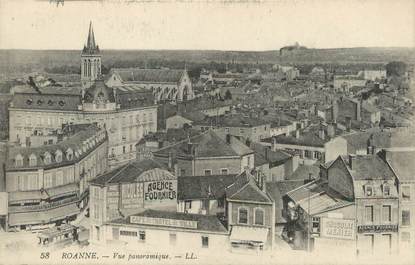 / CPA FRANCE 42 "Roanne, vue panoramique "