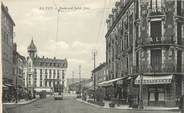 43 Haute Loire / CPA FRANCE 43 "Le Puy, bld Saint Jean" / TRAMWAY