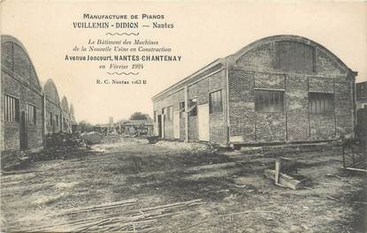 / CPA FRANCE 44 "Nantes Chantenay, manufacture de pianos"