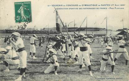 / CPA FRANCE 44 "Souvenir du concours de gymnastique de Nantes"