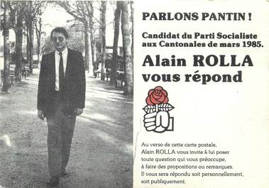 / CPSM FRANCE 93 "Pantin, parti socialiste"