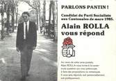 93 Seine Saint Deni / CPSM FRANCE 93 "Pantin, parti socialiste"