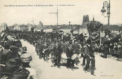 / CPA FRANCE 45 "Orléans, fête de Jeanne d'Arc en 1909"