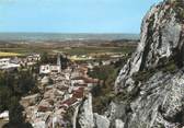26 DrÔme / CPSM FRANCE 26 "Barbières, le rocher de la Beaume du Bacou et vue générale"