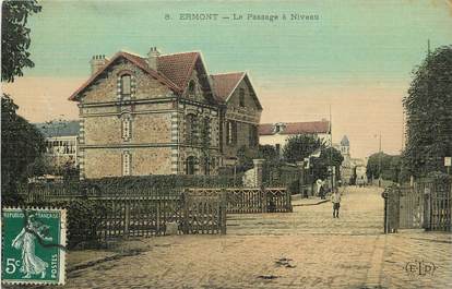 CPA FRANCE 95 "Ermont" / CARTE TOILÉE 