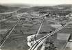 / CPSM FRANCE 26 "Donzère, vue aérienne, la déviation, la ville et le rhône"