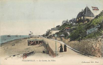 CPA FRANCE 14 "Villerville, le casino et les villas"