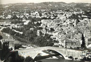 / CPSM FRANCE 26 "Nyons, vue générale et le port"