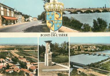 / CPSM FRANCE 26 "Pont de l'Isère"