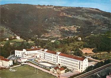 / CPSM FRANCE 26 "Saint Vallier, vue aérienne, l'hôpital"