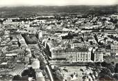 26 DrÔme / CPSM FRANCE 26 "Valence sur Rhône, le champ de Mars et l'avenue Charles De Gaulle"