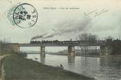 60 Oise CPA FRANCE 60 "Creil, pont de Laversine"