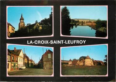 / CPSM FRANCE 27 "La Croix Saint Leufroy "