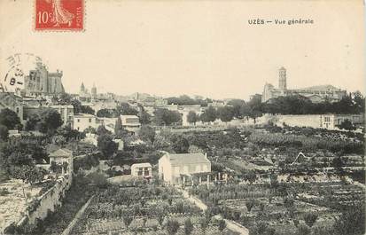 CPA FRANCE 30 "Uzès, vue générale"