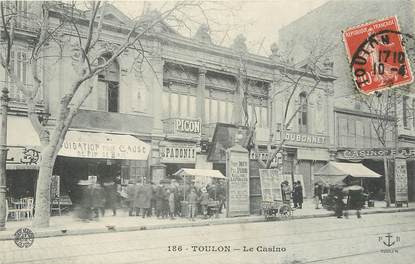/ CPA FRANCE 83 "Toulon, le casino"