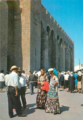 / CPSM FRANCE 13 "Les Saintes Maries de la Mer, gitans le jour de la procession"