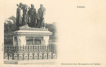 / CPA FRANCE 62 "Calais, monument des bourgeois de Calais"