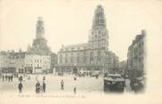 62 Pa De Calai / CPA FRANCE 62 "Calais, la place d'Armes et le beffroi"