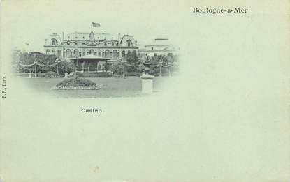 / CPA FRANCE 62 "Boulogne sur Mer, casino"