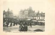 62 Pa De Calai / CPA FRANCE 62 "Boulogne sur Mer, marché de la place Dalton"