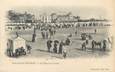 / CPA FRANCE 62 "Boulogne sur Mer, la  plage et le casino"