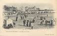 / CPA FRANCE 62 "Boulogne sur Mer, la  plage et le casino"