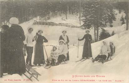 / CPA FRANCE 88 "Gerardmer, fête de ski et de luge"