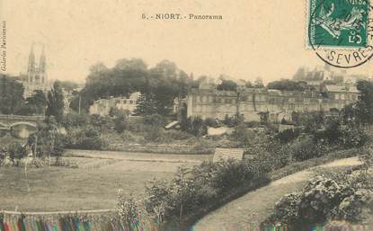 / CPA FRANCE 79 "Niort, panorama"