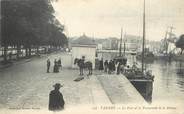 56 Morbihan / CPA FRANCE 56 "Vannes, le port et la promenade de la Rabine"