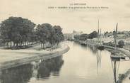 56 Morbihan / CPA FRANCE 56 "Vannes, vue générale du port et de la Rabine"