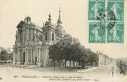 78 Yveline / CPA FRANCE 78 "Versailles, Cathédrale Saint Louis et rue de Satory"