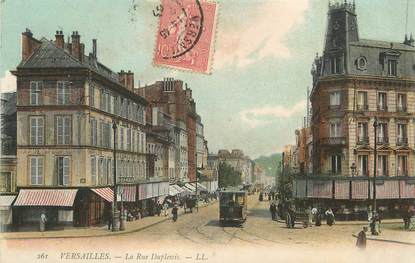 / CPA FRANCE 78 "Versailles, la rue Duplessis"