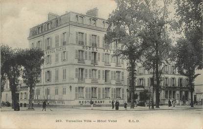 / CPA FRANCE 78 "Versailles ville, hôtel Vatel"