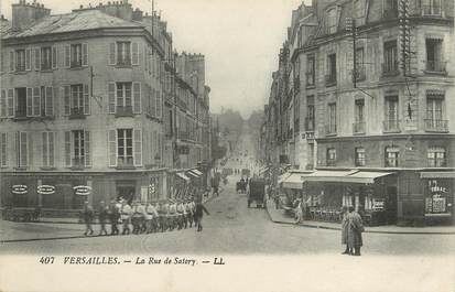 / CPA FRANCE 78 "Versailles, la rue de Satory "