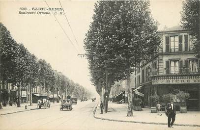 / CPA FRANCE 93  "Saint Denis, bld Ornano"