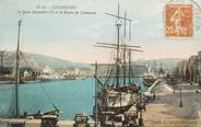 50 Manche / CPA FRANCE 50 "Cherbourg, le quai Alexandre III et le bassin du commerce"