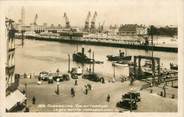 50 Manche / CPSM FRANCE 50 "Cherbourg, vue sur l'avant port, la gare maritime"