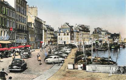 / CPSM FRANCE 50 "Cherbourg, le quai de Caligny"